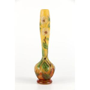 Vase Daum Nancy (pommier)