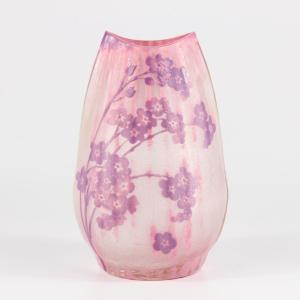 Gallé Vase (primroses And Spiderweb) No. 2