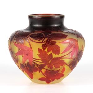 Vase Gallé (Clématites Tage Lundell)