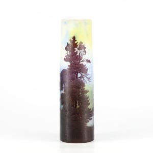 Gallé Vase (alpine Landscape)