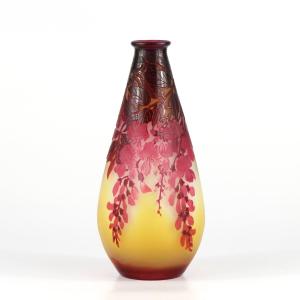 Vase Gallé (Glycines)