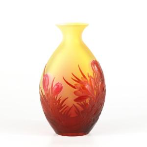 Gallé Vase (crocus Relief Series)