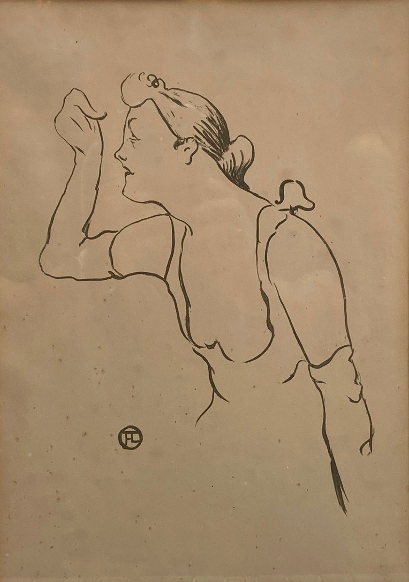 Henri De Toulouse-lautrec (1864-1901) - Lithograph By Paula Brebion - Café-concert - 1893