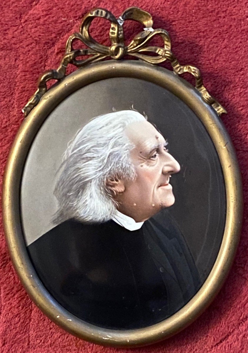 Franz Liszt (1811-1886) By Paul Nadar (1856-1939) - Photographic Ceramic - 1885