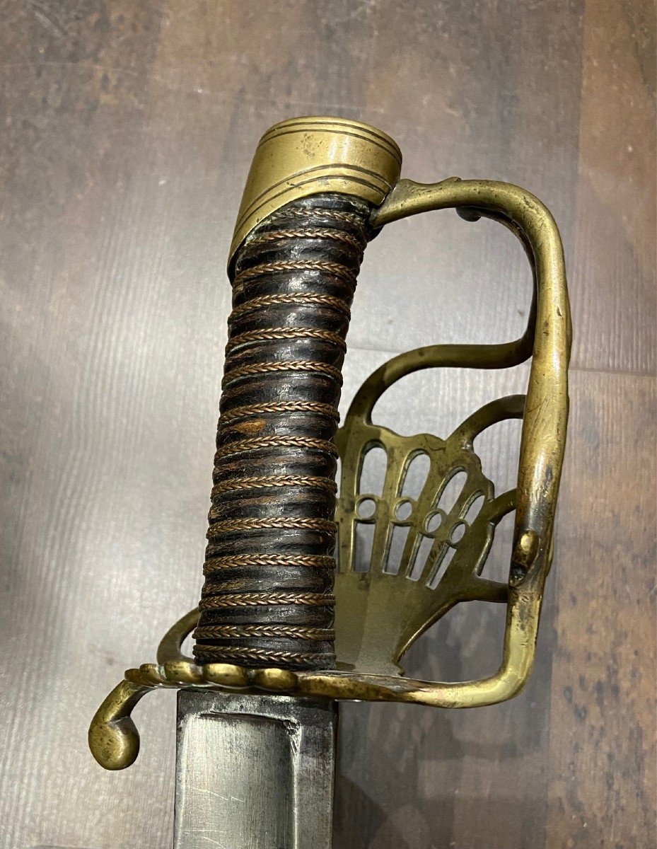 Cavalry Officer's Saber, Called "battle Guard" -photo-1