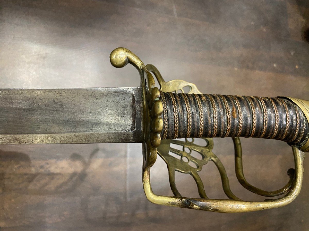 Cavalry Officer's Saber, Called "battle Guard" -photo-4