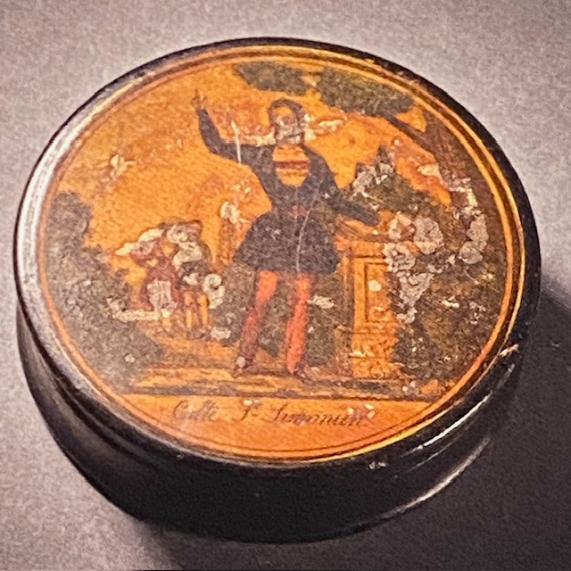  Round Box ‘saint Simon Cult’ - 1850