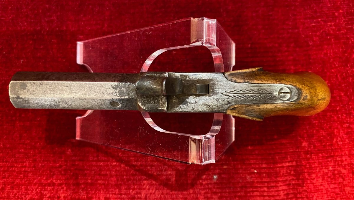 Travel Percussion Pistol - Circa 1830-photo-3