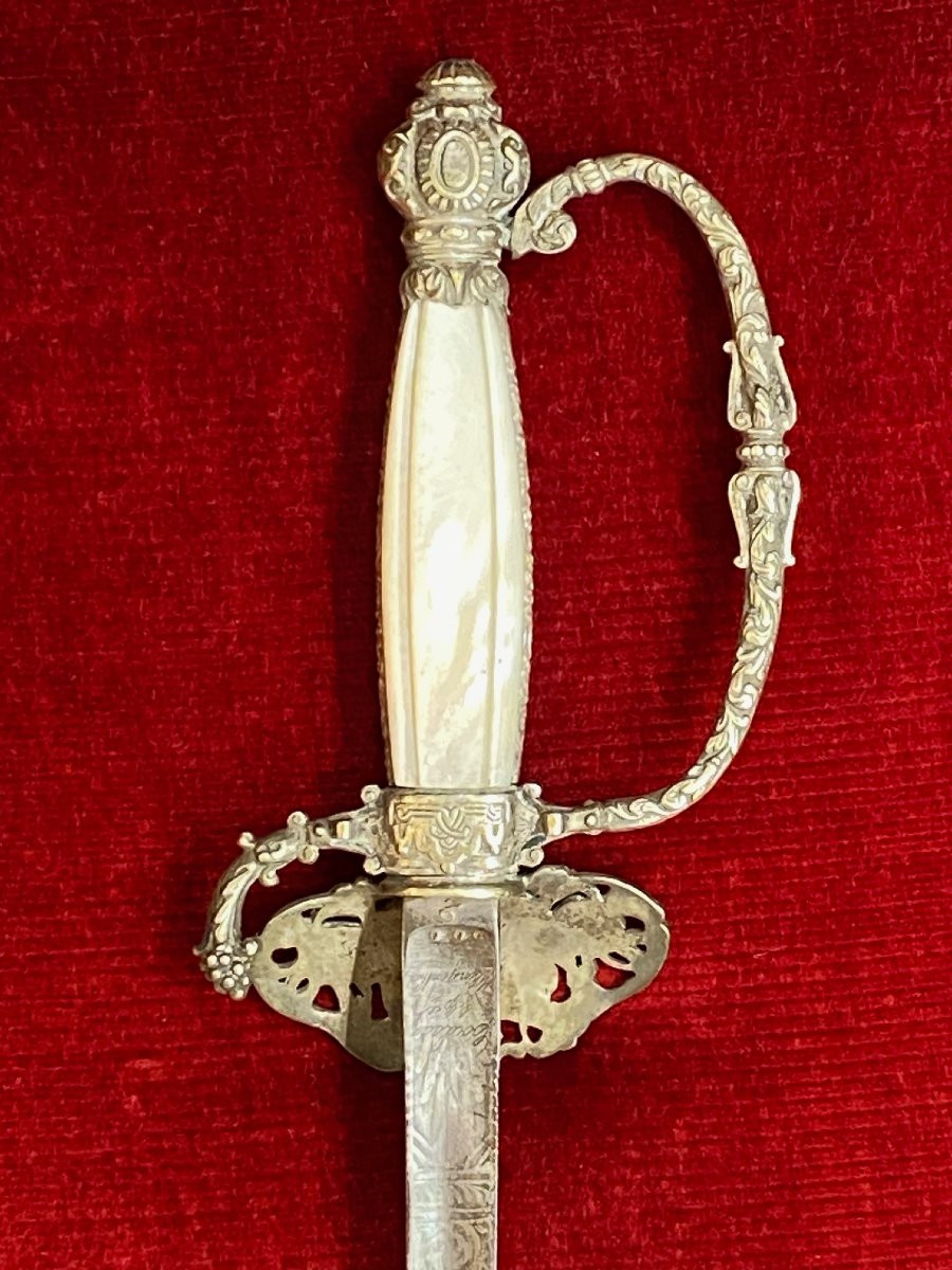 Administrative Officer's Sword Signed Coulaux Cie - Klingenthal - Second Empire-photo-2