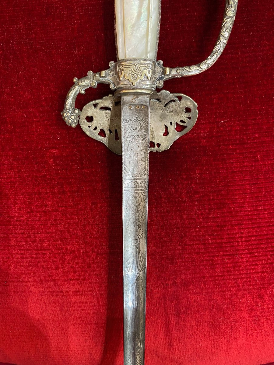 Administrative Officer's Sword Signed Coulaux Cie - Klingenthal - Second Empire-photo-4