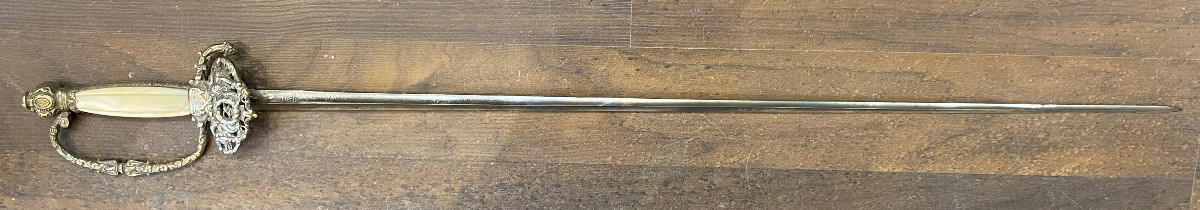 Administrative Officer's Sword Signed Coulaux Cie - Klingenthal - Second Empire-photo-2