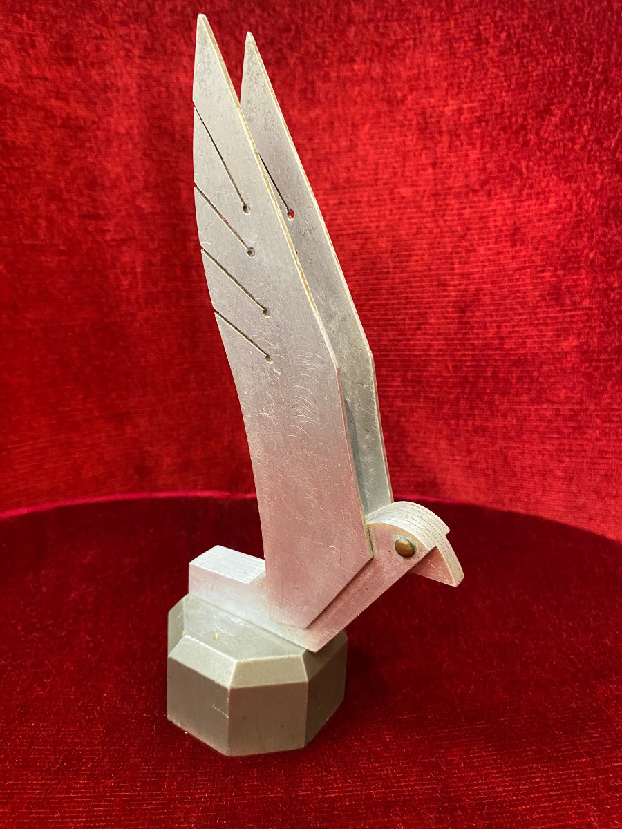 Prototype du Bouchon de Radiateur " COCOTTE" , mascotte des automobiles VOISIN 