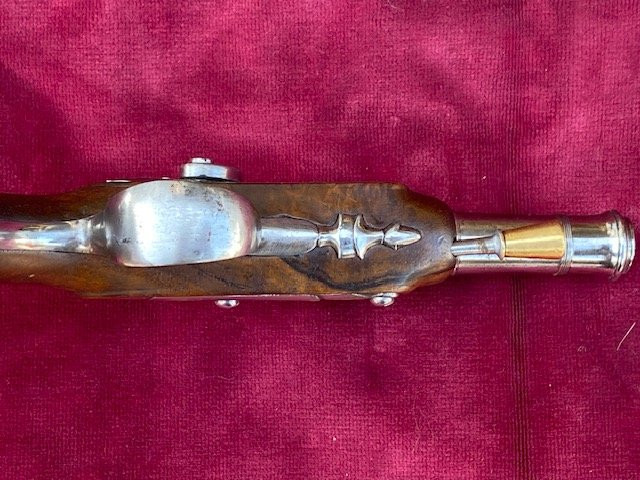Converted Percussion Carriage Pistol - -photo-3