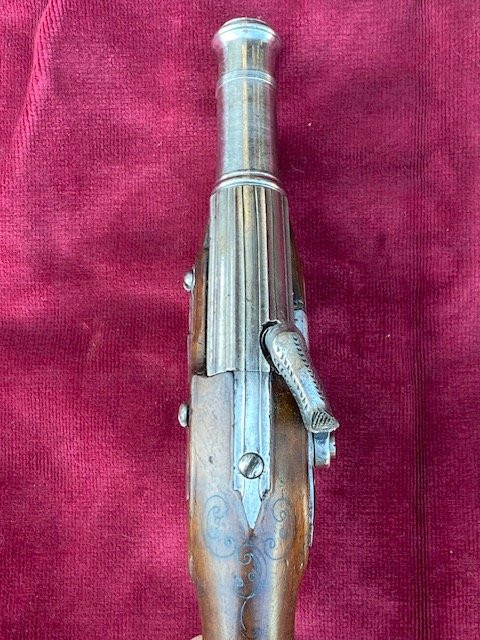 Converted Percussion Carriage Pistol - -photo-1