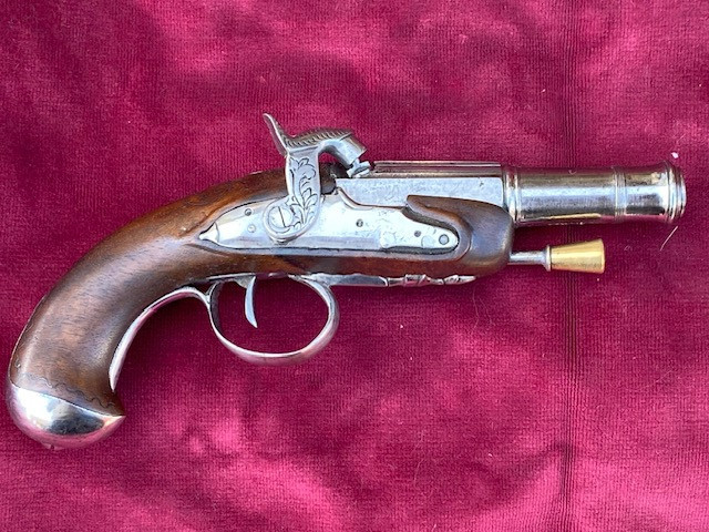 Converted Percussion Carriage Pistol - 