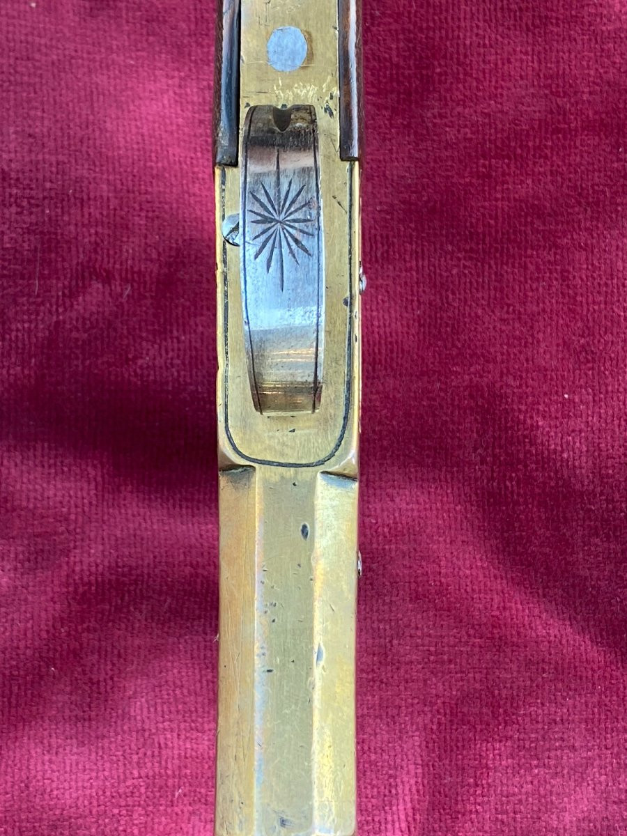 18th Century Naval Flintlock Chest Pistol -photo-1