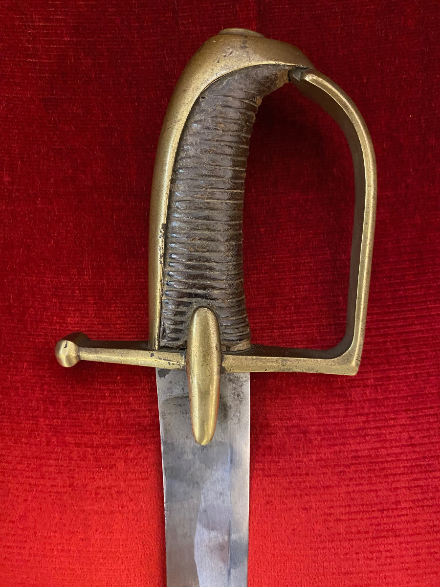 Sabre de troupe de HUSSARDS , modèle 1777 - Révolution (1777-1804)