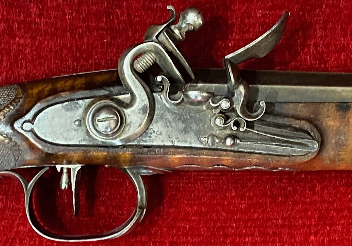 Officer's Flintlock Pistol - Empire Period - Circa 1810-photo-2