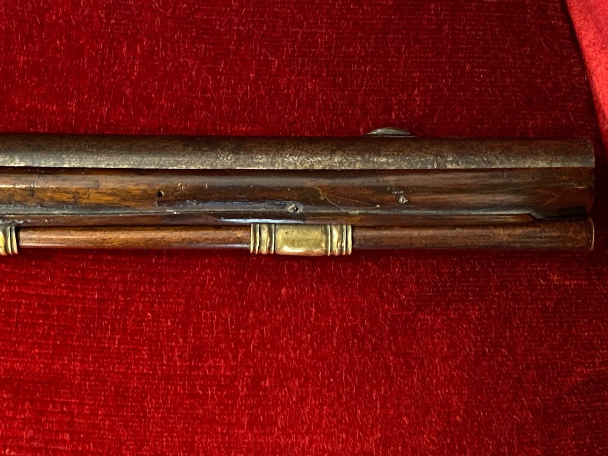 Pre-regulation Flintlock Pommel Pistol - Circa 1700-photo-3
