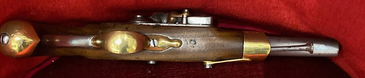 Cavalry Pistol, Model An XIII, Signed "manuf Impériale De St Etienne" - Empire Period-photo-2