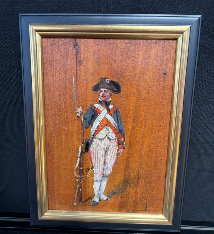 Wilder M. Darling (1856-1933) - Army Of The French Revolution - Painting On Panel