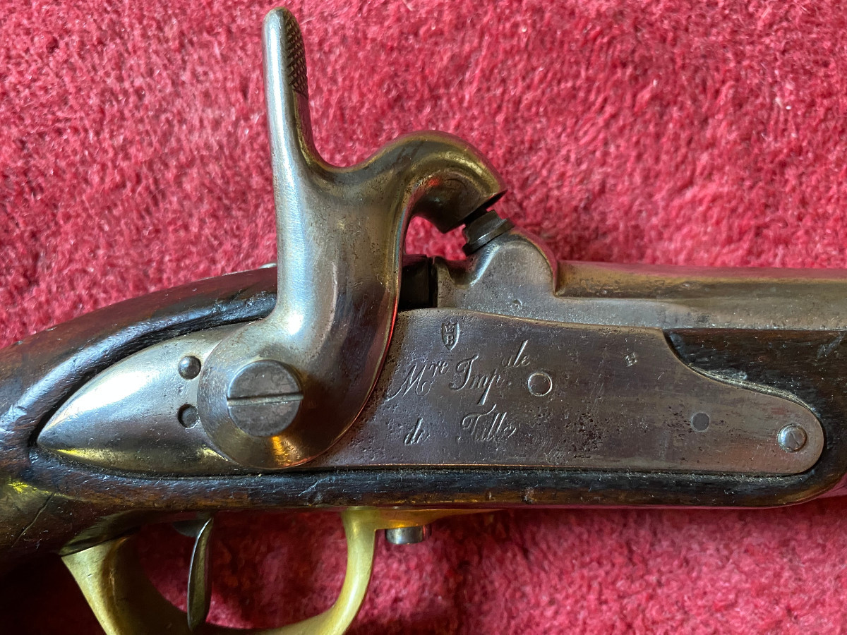 Model 1822 Tbis Cavalry Percussion Pistol.-photo-2