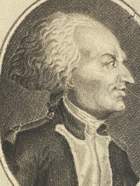 Dessin au crayon-La Tour d'Auvergne Corret-1er Grenadier de la République Française -XVIII s-photo-3