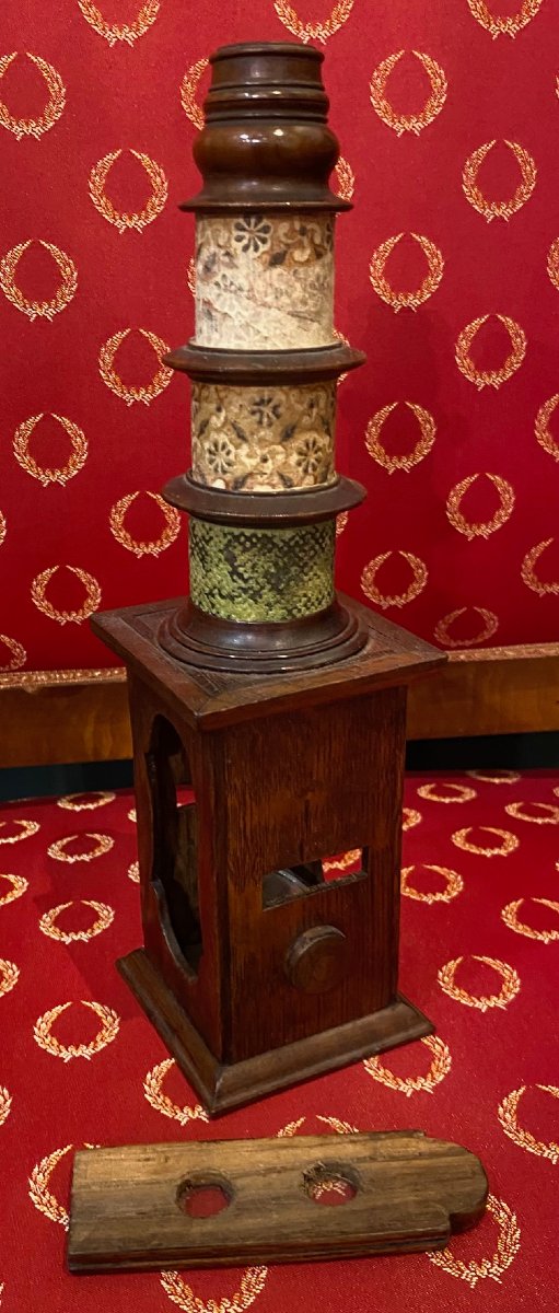 Microscope de type Nuremberg - Modèle Chapelle - 1750/1760-photo-3