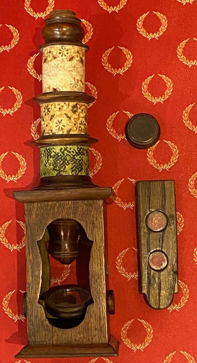 Microscope de type Nuremberg - Modèle Chapelle - 1750/1760-photo-4