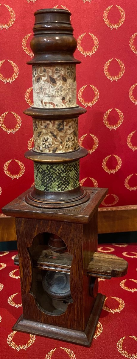 Microscope de type Nuremberg - Modèle Chapelle - 1750/1760