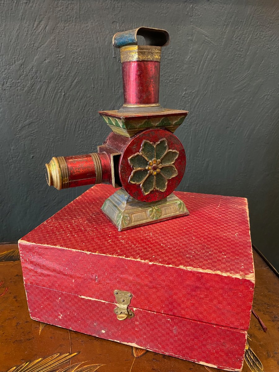 Lapierre Magic Lantern - Salon Model - Circa 1860 -photo-2