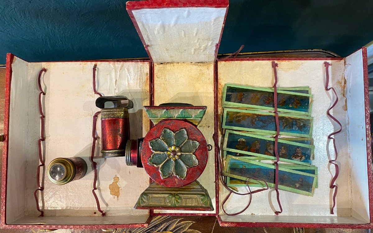 Lapierre Magic Lantern - Salon Model - Circa 1860 -photo-4