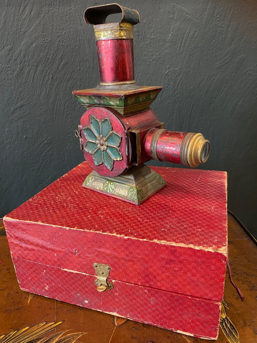 Lapierre Magic Lantern - Salon Model - Circa 1860 