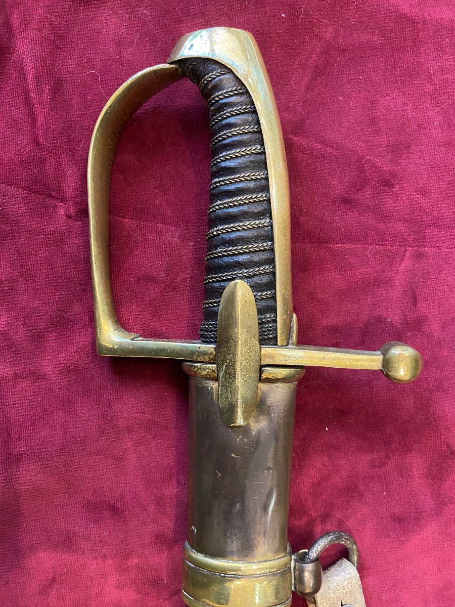 Sabre réglementaire de chasseur à cheval de la Garde Impériale - Epoque EMPIRE