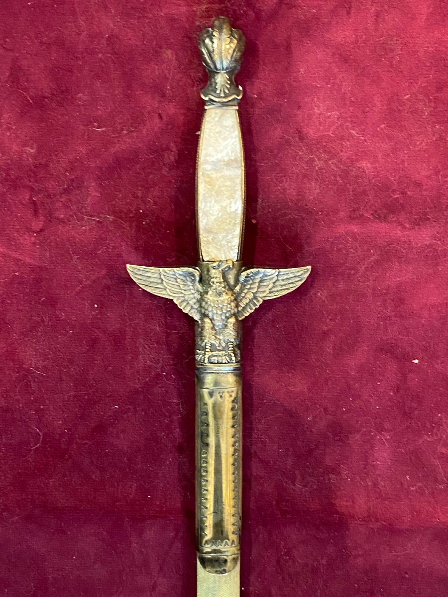 Glaive de Cour- Premier EMPIRE - Royaume de Westphalie - vers 1807-1811 - -photo-3