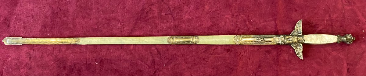 Glaive de Cour- Premier EMPIRE - Royaume de Westphalie - vers 1807-1811 - -photo-4