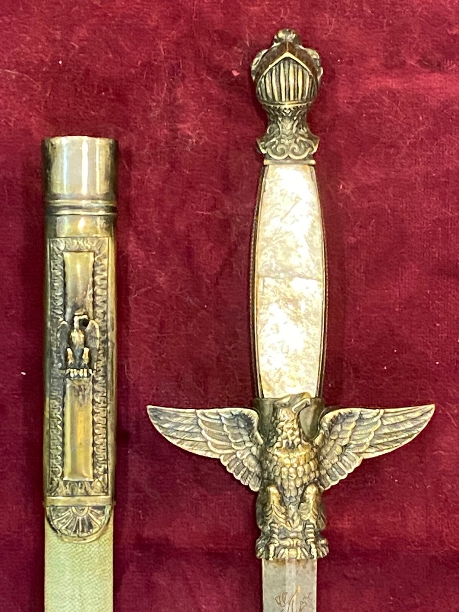 Glaive de Cour- Premier EMPIRE - Royaume de Westphalie - vers 1807-1811 - -photo-1