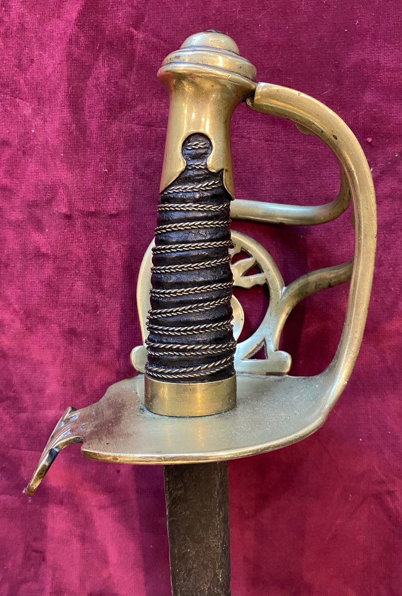 Regulation Saber Of The Mounted Grenadiers Of The Imperial Guard. First Empire-photo-3