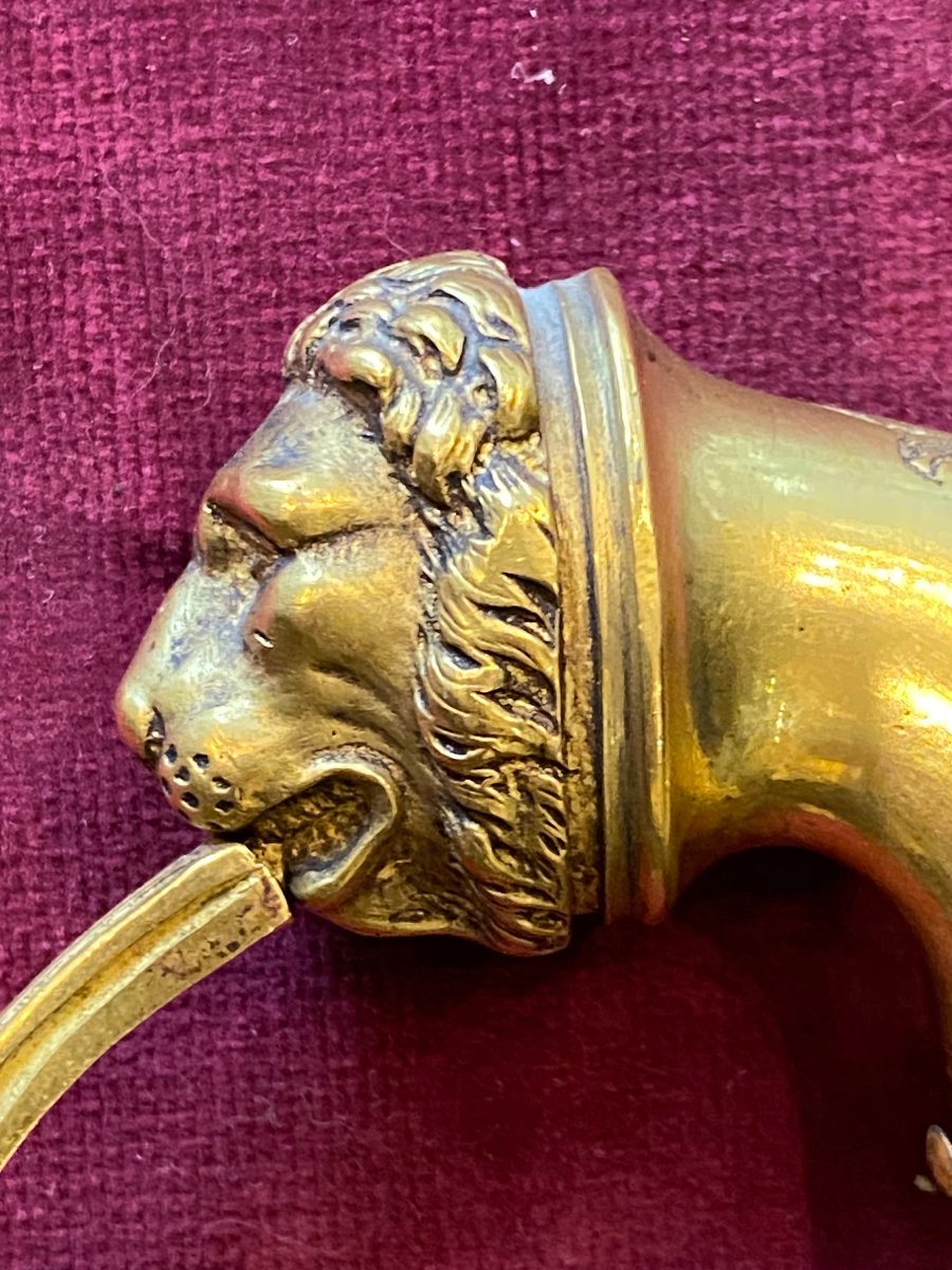 Sabre de récompense offert par le Général MOREAU (1763-1813)  en l'An IX.-photo-1