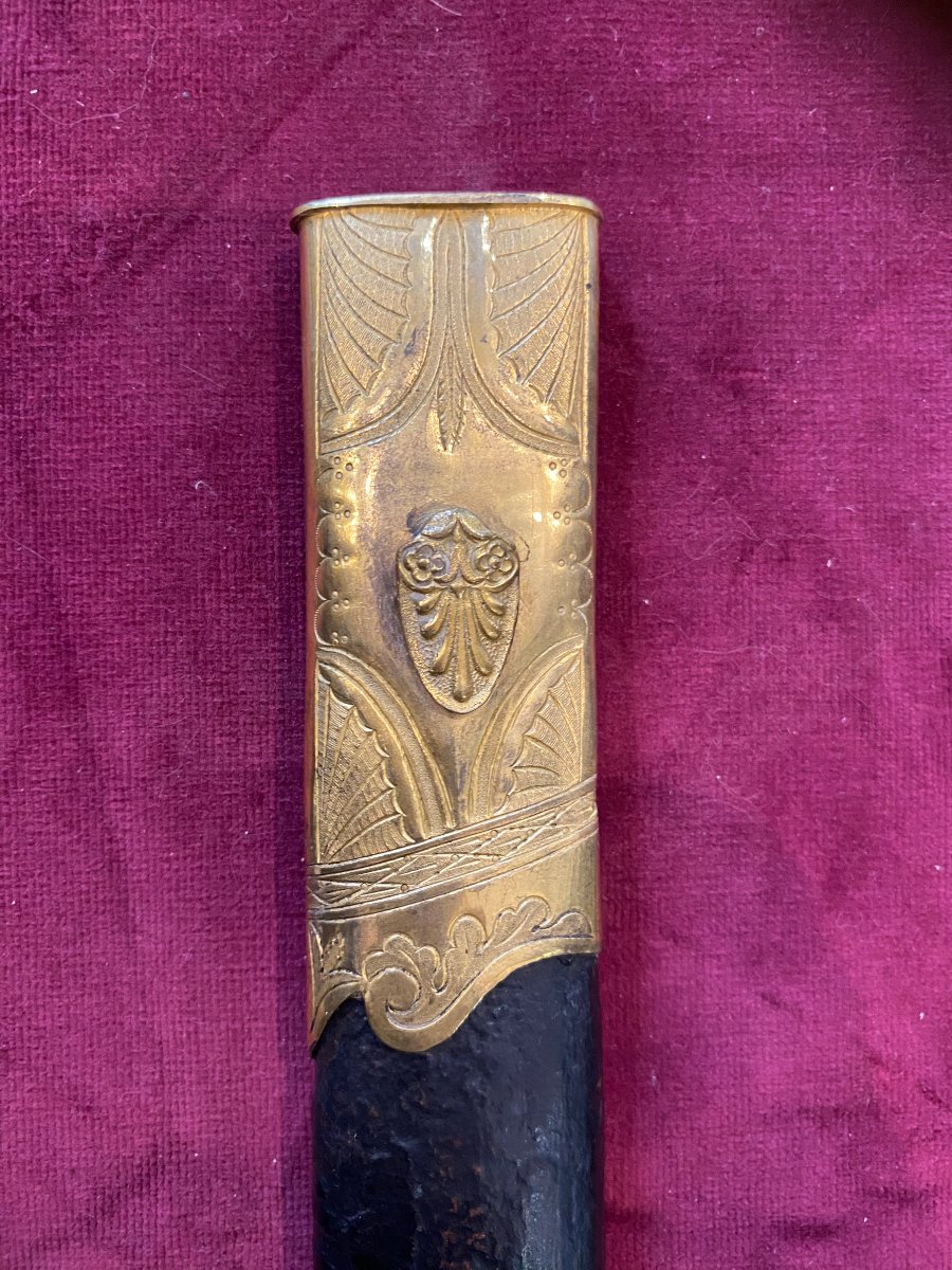 Sabre de récompense au Commandant PUISOYE - Epoque Louis-Philippe-photo-1