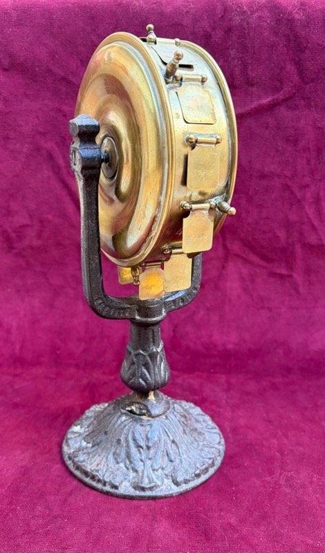 Countertop Roulette Wheel, Known As A &amp;quot;flap&amp;quot; Roulette Wheel - Late 19th Century&amp;quot;-photo-2
