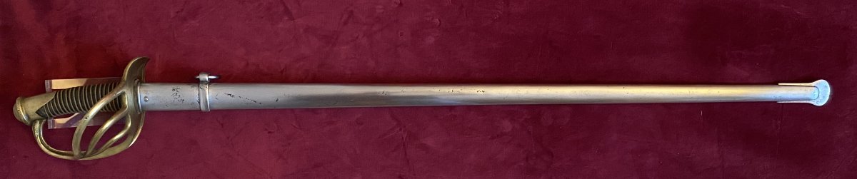 Dragon Regiment Saber, Model 1854, Modified In 1882. -photo-2