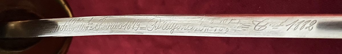 Dragon Regiment Saber, Model 1854, Modified In 1882. -photo-4