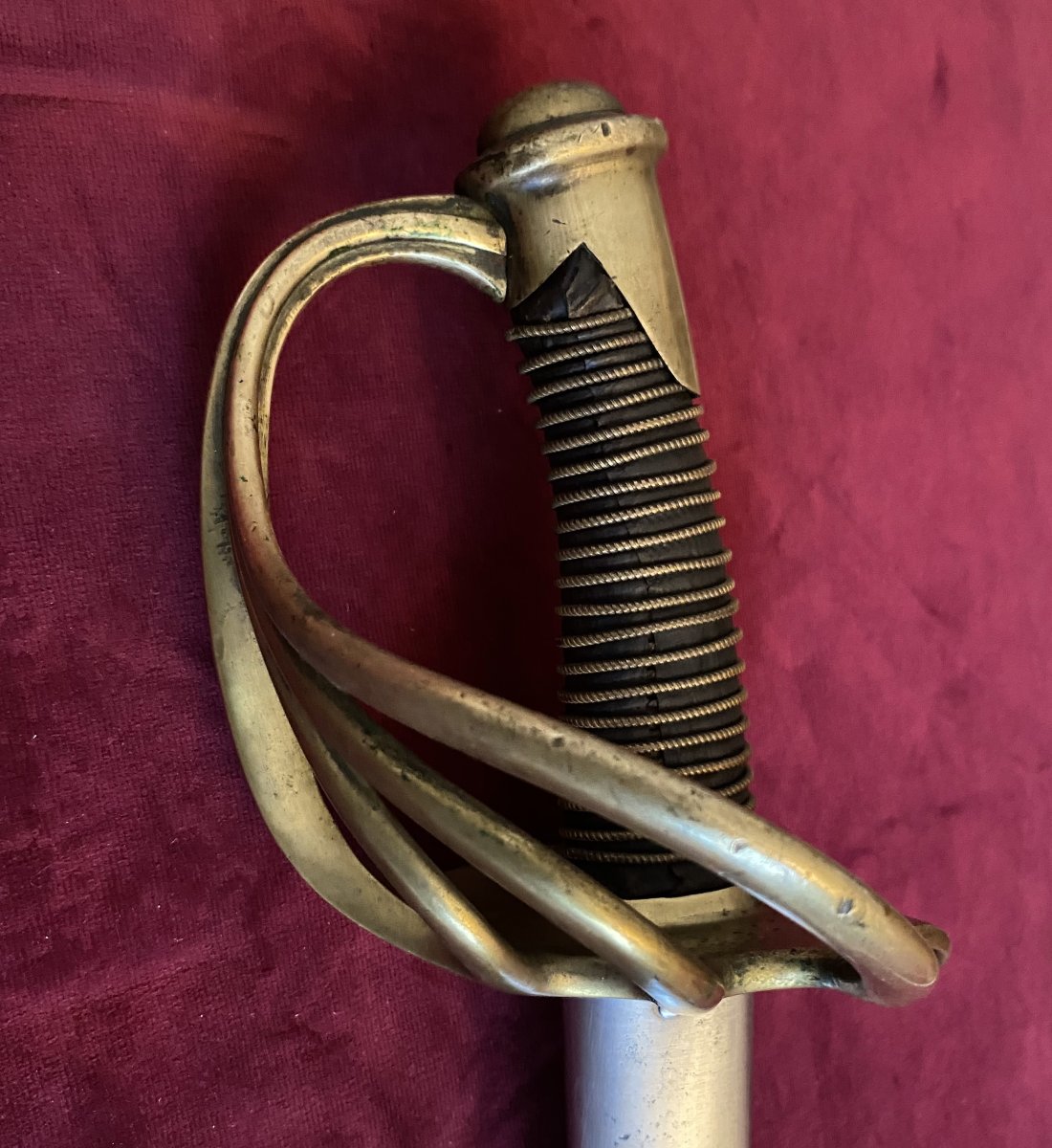 Dragon Regiment Saber, Model 1854, Modified In 1882. 