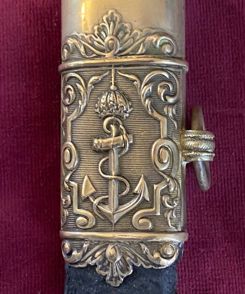 Sabre d’officier de marine Mle 1837 du 2nd Empire-photo-4