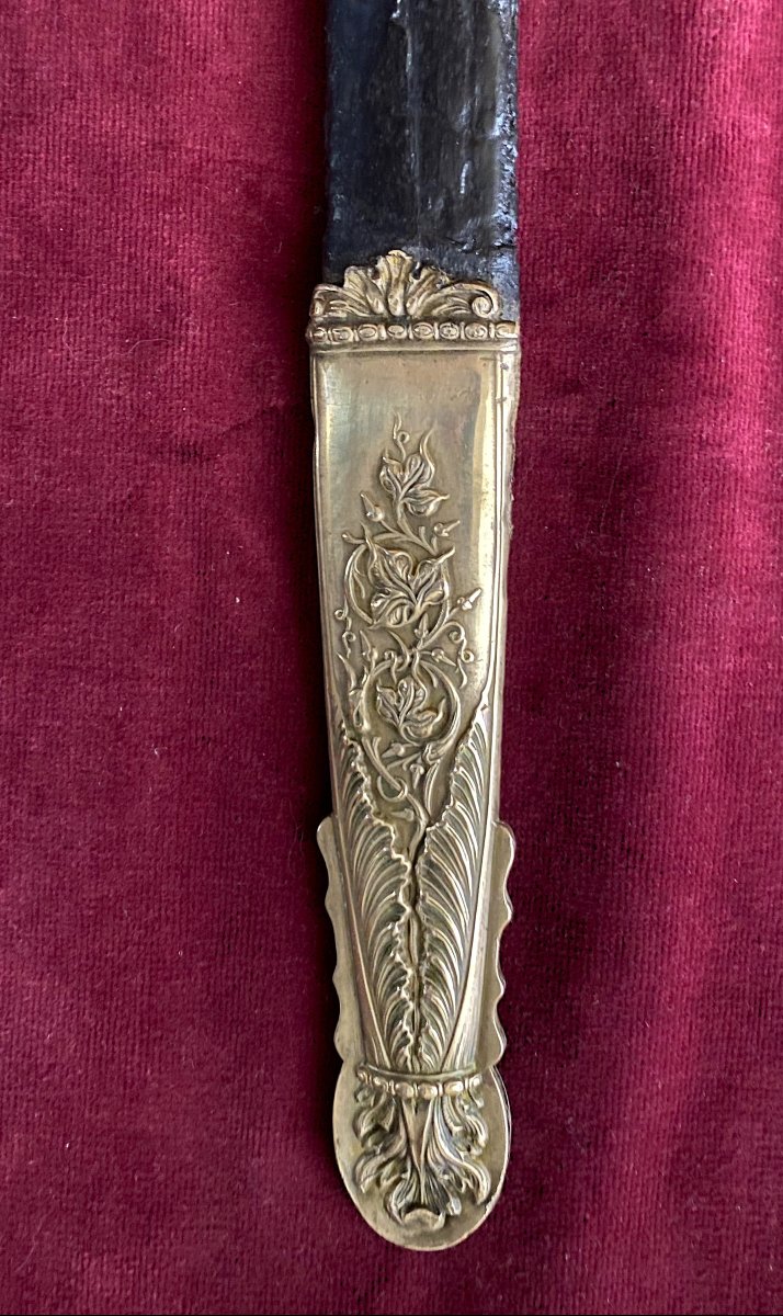 Sabre d’officier de marine Mle 1837 du 2nd Empire-photo-6