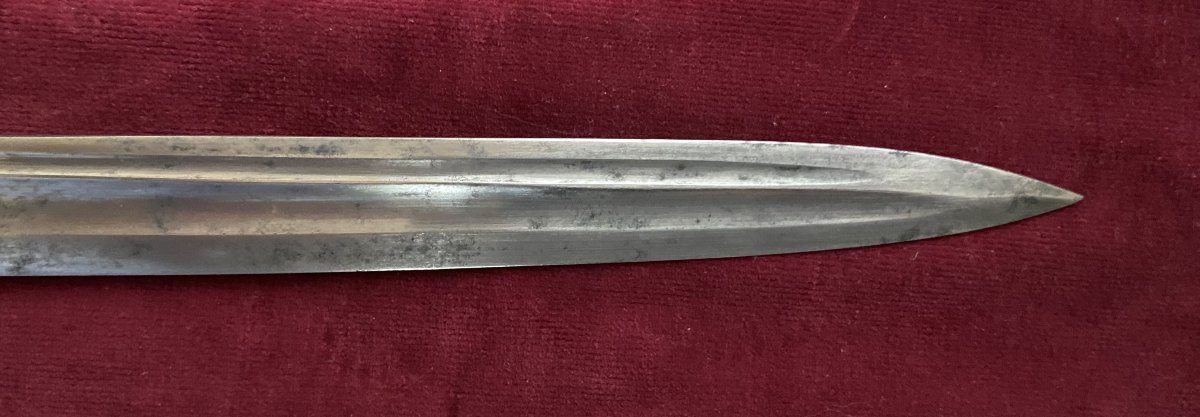 Sabre d’officier de marine Mle 1837 du 2nd Empire-photo-8