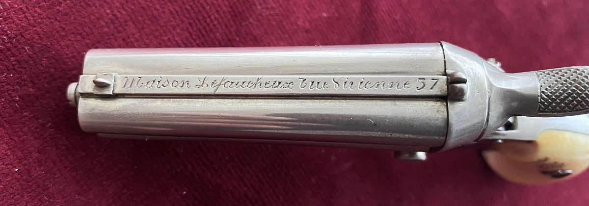 Pistolet de poche Lefaucheux à 4 canons --photo-4