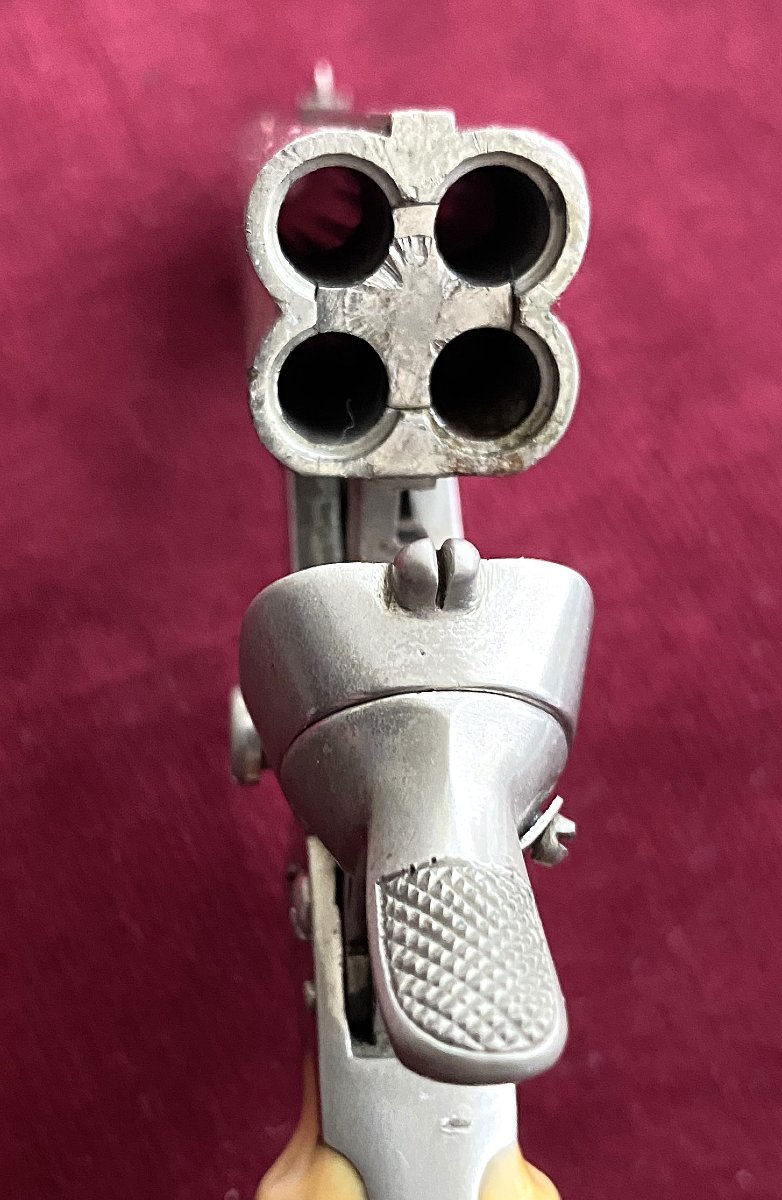Pistolet de poche Lefaucheux à 4 canons --photo-2