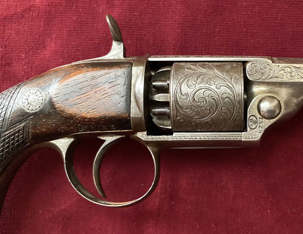 Revolver de salon Devisme Mle 1855/57-photo-3